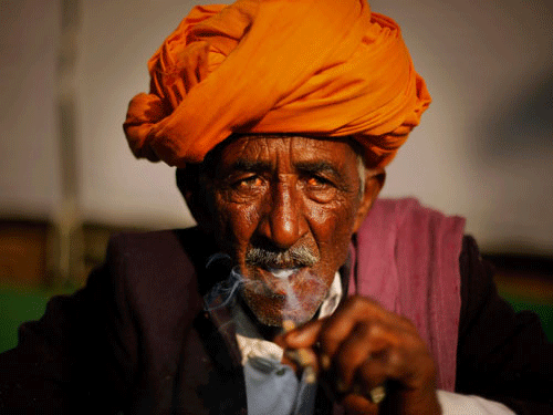 Consumption of tobacco in any form will deprive you of government jobs in Rajasthan. AP file photo. For representation purpose
