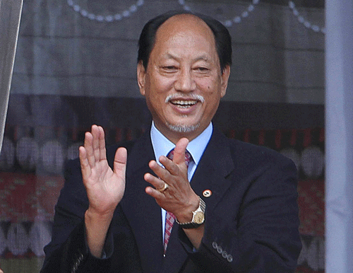 Three-time Chief Minister of Nagaland, Neiphiu Rio, today resigned from the chair along with his council of ministers. PTI File Photo