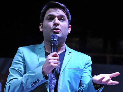 ''My little hobby of making people laugh has grown into a flourishing content on television, one that I will strive harder to better even further,'' says Kapil. DH file photo