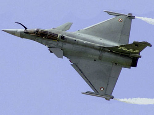 Within days of taking over, India's new defence minister will get a first hand opportunity to see live action from French fighter jets Rafale, selected by the UPA-II government as the preferred platform for Indian Air Force's 126 fighter jet deal. PTI file photo
