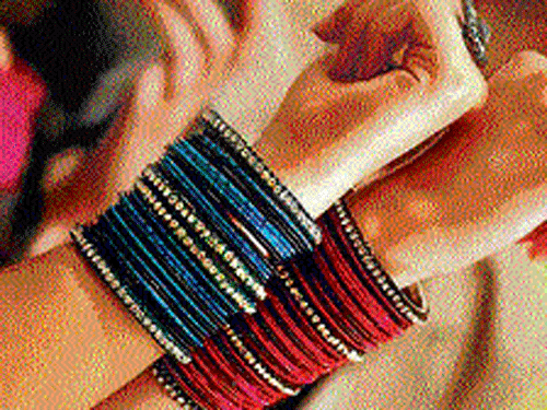 Whether we actually wear them or not, bangles have continued to fascinate women from time immemorial.  DH photo