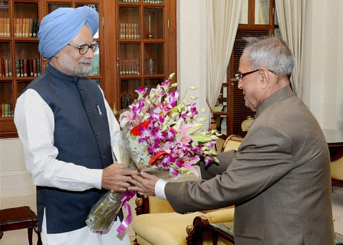 Outgoing Prime Minister Manmohan Singh will have his last official engagements tomorrow when he meets Afghan President Hamid Karzai and Nepal Prime Minister Sushil Koirala, just hours before Narendra Modi takes over. PTI file photo