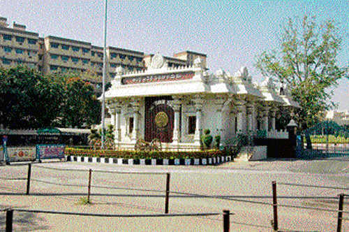 The Andhra Pradesh secretariat. DH file photo