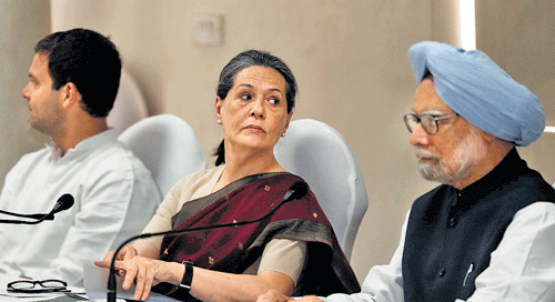 A blame-game is on in the Congress with its leaders holding the UPA minsters responsible for the debacle. The CWC had met on May 19 and briefly deliberated on the causes leading to the electoral defeat.. PTI file photo