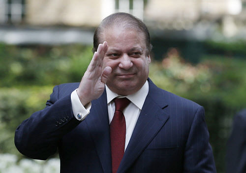 "I am carrying the message of peace," said Prime Minister Nawaz Sharif. AP File Photo.