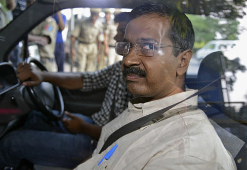 The Delhi High Court today agreed to hear a petition seeking immediate release of Arvind Kejriwal, who was sent to jail after he refused to furnish bail bond in a criminal defamation complaint against him. Reuters File Photo