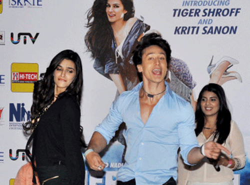Sajid Nadiadwala, the producer of the recently released Heropanti which marked the acting debut of Jackie Shroff's son Tiger, is happy with the response that the film has garnered in the country and abroad. PTI photo