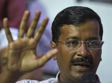 A petition was filed Monday in the Delhi High Court here seeking action against former chief minister Arvind Kejriwal for writing an open letter to his supporters from the Tihar Jail. AP photo