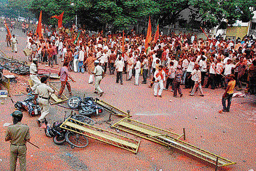 Victory march leads to communal clashes