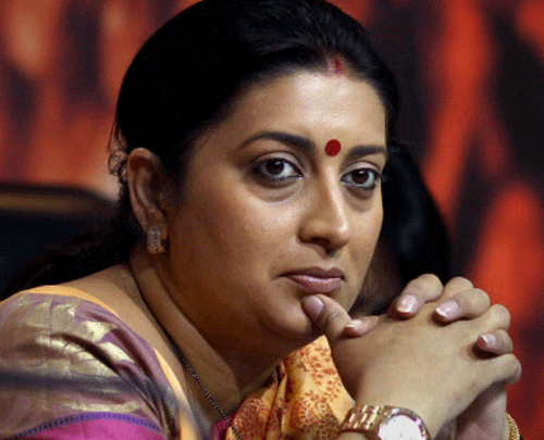 The controversy over HRD Minister Smriti Irani's educational qualification snowballed today with the BJP and some ministers hitting back with carping comments on Sonia Gandhi even as Congress appeared to be divided. PTI photo