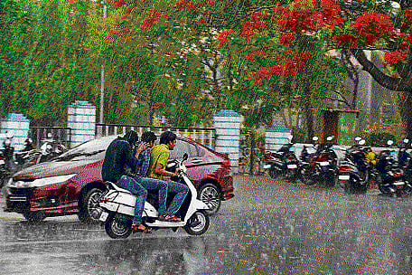 Premonsoon showers continue in State