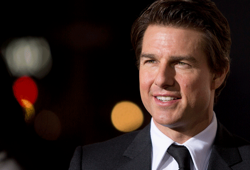 Actor Tom Cruise says that he narrowly escaped a serious injury during his childhood when he tried to emulate a stunt by Evel Knievel. Reuters File Photo.