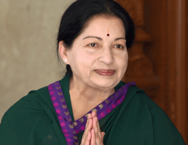 Tamil Nadu Chief Minister J Jayalalithaa today met Prime Minister Narendra Modi and demanded that India should sponsor a resolution in the United Nations condemning the genocide in Sri Lanka. PTI photo