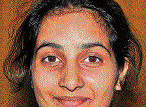 City student Girija Agarwal has hauled up Rank 1 in most of the streams in the entrance exams this year.  DH photo