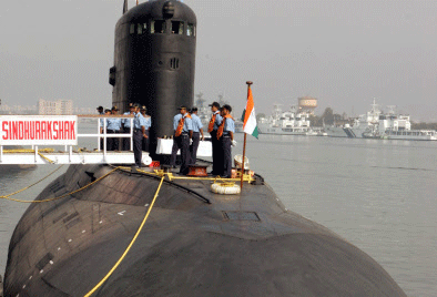 Five months after the salvors were appointed, the ill-fated Russian-made Kilo-class Indian Navy Submarine Sindhurakshak has been raised out of the water. Reuters file photo