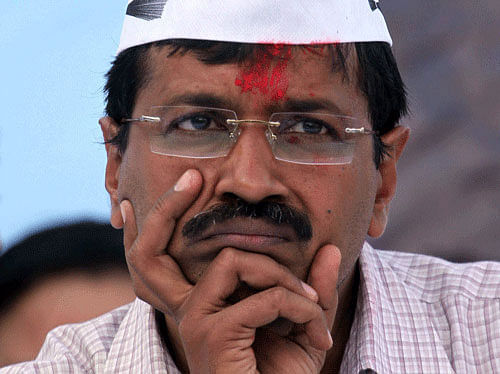 Aam Aadmi Party (AAP) leader Arvind Kejriwal was on Friday put on trial by a Delhi court on charges of defamation on a complaint filed against him by Nitin Gadkari after he refused to settle the issue with the BJP leader. AP file photo