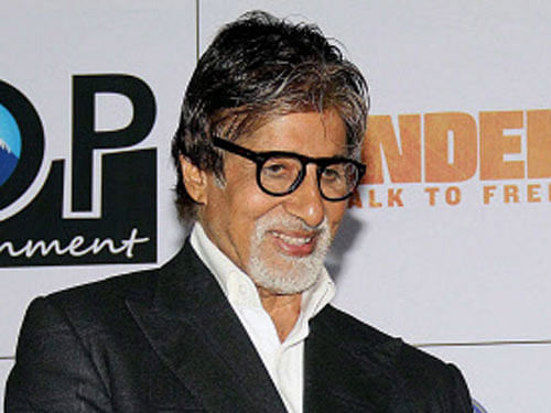 Megastar Amitabh Bachchan's fiction debut on the small screen with the series "Yudh" just got a lot more dangerous. The actor is said to have defied medical orders to perform some forbidden stunts in a body rig. PTI file photo