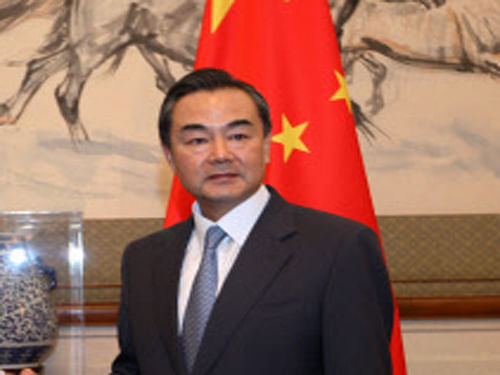 Chinese Foreign Minister Wang Yi, who is coming to New Delhi as Special Envoy of President Xi Jinping, will hold talks with his Indian counterpart Sushma Swaraj and also visit Prime Minister Narendra Modi on Sunday. PTI file photo