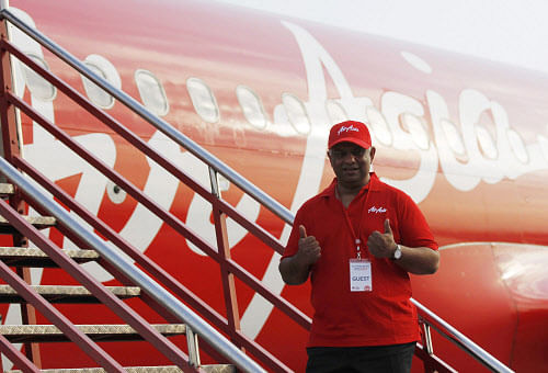 AirAsia India, the Indian arm of the Malaysian no-frills airline headed by Tony Fernandes, will become the fourth budget carrier in the country -- after IndiGo, SpiceJet and GoAir -- once its maiden flight takes off from Bangalore to Goa at 1510 hours on Thursday. Reuters file photo