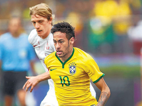 Brazil's exciting forward Neymar may be their best hope of glory at the World Cup but he cannot win a record sixth title on his own, said their triumphant 1994 coach Carlos Alberto Parreira. Reuters file photo