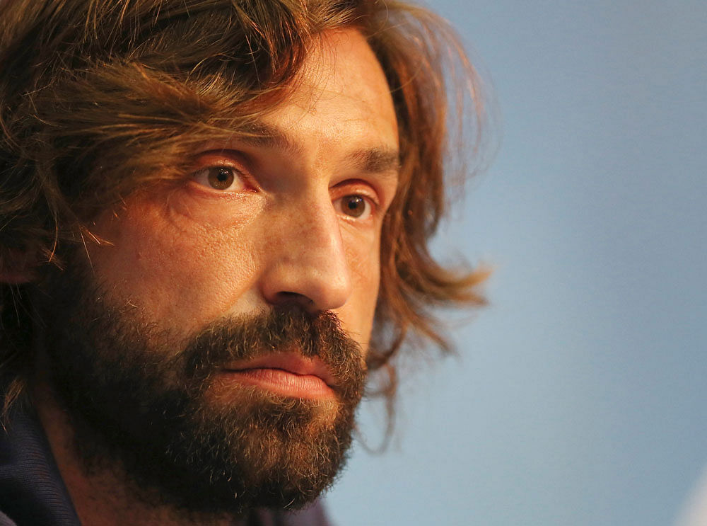 Italy midfielder Andrea Pirlo is hoping to end his international career by winning a second World Cup and believes the Azzurri are capable of repeating their success from 2006. / AP Photo