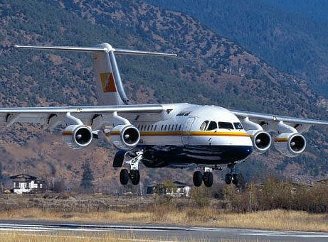 File photo of a Royal Bhutan Airlines flight. Image courtesy: Drukair Royal Bhutan Airlines Facebook page