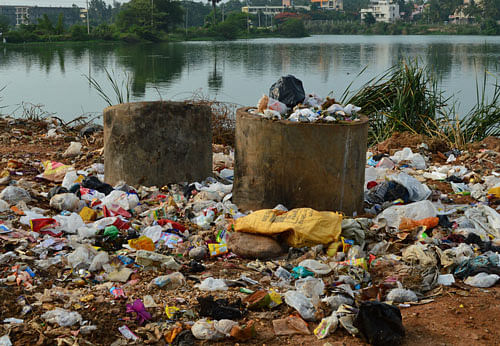 Under pressure to avoid a garbage pile up crisis, the state government on Monday agreed to give a written undertaking to Mandur residents that dumping of waste in the landfills near the village would end in the next five months. DH
