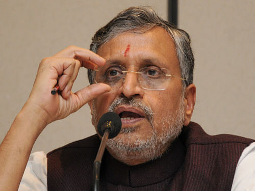 Senior BJP leader Sushil Kumar Modi said, 'Nitish Kumar has lost it politically despite winning the bypoll, for which he had to align with RJD supremo Lalu Prasad, who symbolised 'jungle raj' in Bihar.' DH file photo