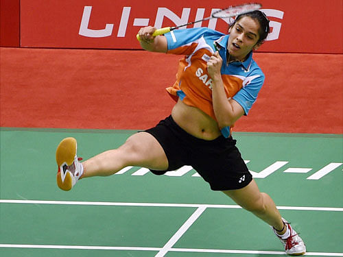 Saina Nehwal bowed out of the women's singles event of the USD 750,000 Indonesia Open Super Series after going down to China's World No. 1 Li Xuerui in the quarterfinals, here today. PTI file photo