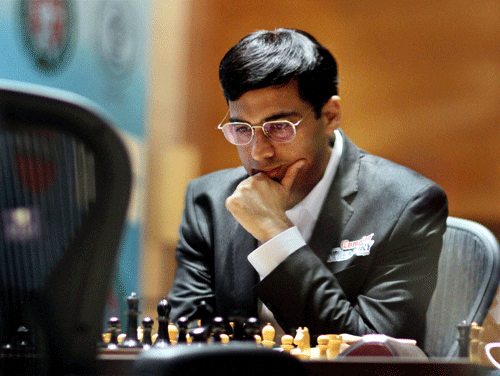 Indian chess ace Viswanathan Anand had to be content with a joint fifth finish even as reigning world champion Magnus Carlsen scripted history by winning the World Blitz Championship that concluded here. AP file photo