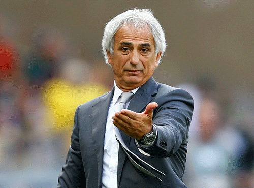 Coach Vahid Halilhodzic has told Algeria now is not the time for tears ahead of tomorrow's date with South Korea where defeat will spell yet another premature ending to a World Cup campaign. Reuters file photo