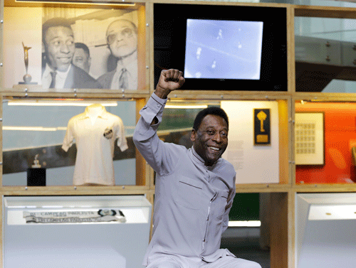 He's 'the king', renowned as football's greatest ever and the icon of Brazilian World Cup success. But with the tournament finally back in his home country, it seems somebody forgot to invite Pele. AP file photo