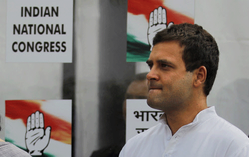 A final picture could emerge once Rahul returns from abroad, said Congress sources. AP file photo
