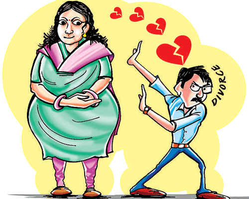 One of the grounds for seeking divorce was that the wife had concealed from her husband that she had undergone breast surgery before marriage, as a result of which she gained weight later. DH illustration