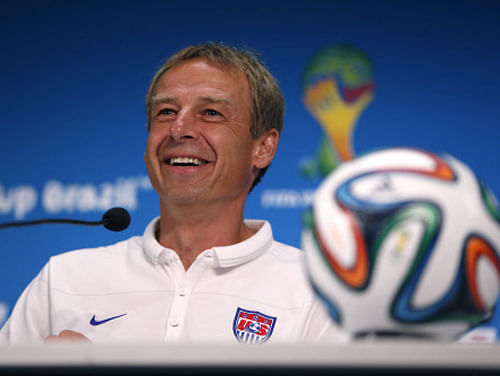US coach Jurgen Klinsmann insisted Sunday there would be no deal with Germany to draw their final group match and guarantee both teams' passage to the World Cup knockout stage. AP photo