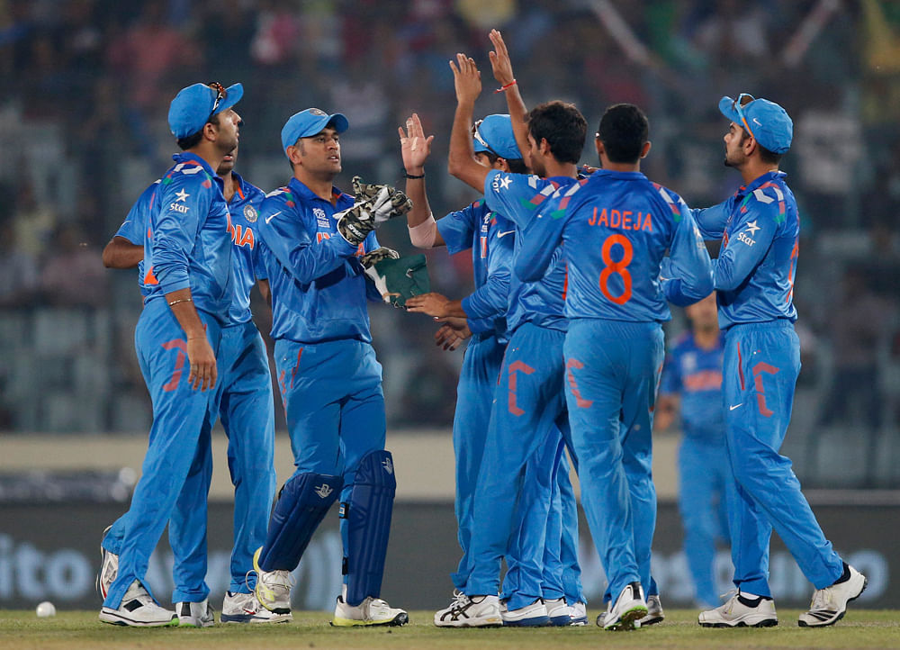 Indian Cricket team.AP