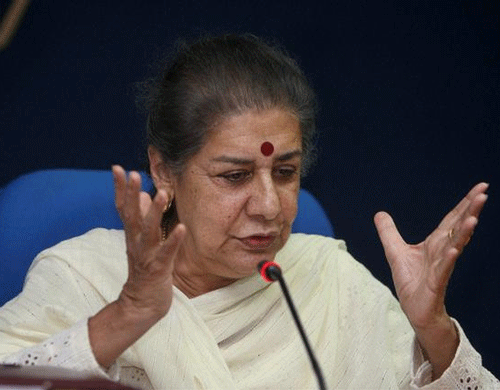 AICC general secretary Ambika Soni said, "We are going to fight the elections to be not only the single largest party in the state but to give a government of Congress party." PTI file photo