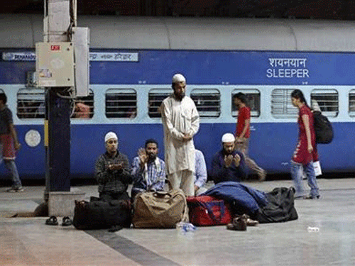 Several trains were diverted through other routes because of the derailment of the New Delhi-Dibrugarh Rajdhani Express and a goods train in Bihar today, a NF Railway official said here. Reuters file photo