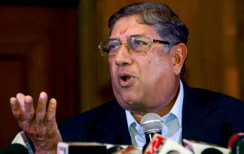 N Srinivasan was formally appointed chairman of the International Cricket Council (ICC) in Melbourne on Thursday, giving the 69-year-old industrialist the most powerful role in the governing body's restructured organisation. PTI file photo