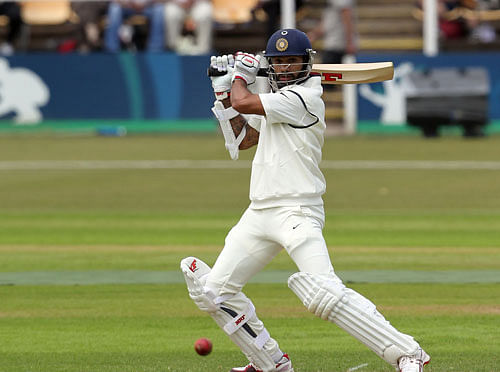 India were comfortably placed at 333 for four at the end of first day's play with Shikhar Dhawan (60), Gautam Gambhir (54) and Cheteshwar Pujara (57), all scoring half-centuries. Ap photo