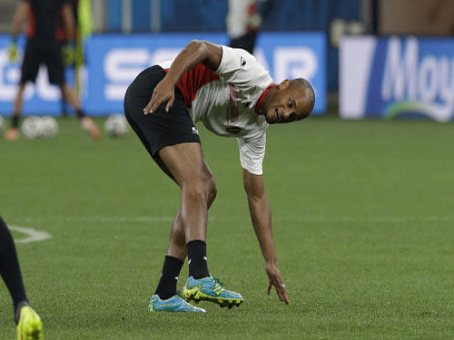 Belgium are hoping for a quick recovery over the weekend from first choice defenders Vincent Kompany and Thomas Vermaelen as both remain doubtful for their World Cup match against the United States on Tuesday. AP photo
