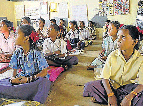While there are more than 30 government high schools in H D Kote taluk, the number of English teachers is only five. Besides, there is an acute shortage of Science teachers.  DH photo