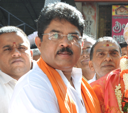 R Ashoka, Home Minister, October 21, 2012