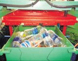This machine can accelerate recycling of garbage