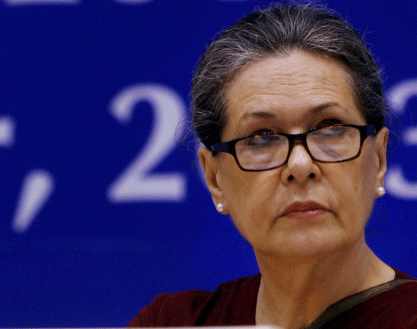 Congress chief Sonia Gandhi Monday said her party was the single largest opposition party in the Lok Sabha and hence was ''entitled'' for the post of the Leader of Opposition in the lower house. PTI file photo