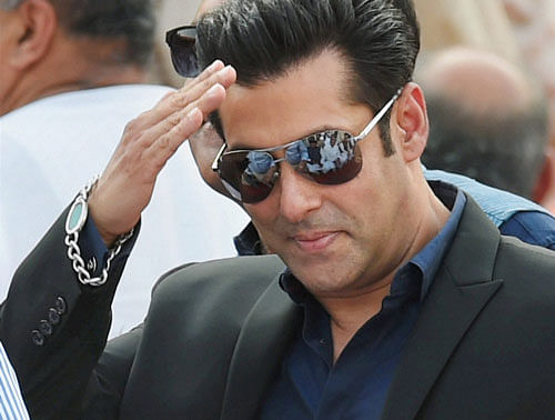 Superstar Salman Khan. PTI photo