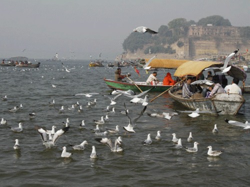 Finance Minister Arun Jaitley Thursday announced an integrated Ganga development project with a budget of Rs.2,037 crore. AP file photo
