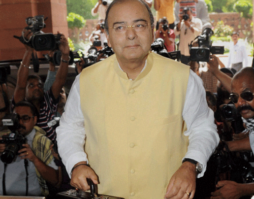 In spite of weak revenue collection and enlarged subsidies, Finance Minister Arun Jaitley's Budget proposed to keep the fiscal deficit at 4.1 per cent as suggested in the interim budget. / PTI Photo
