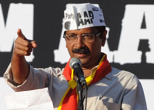 Aam Aadmi Party (AAP) National Convener Arvind Kejriwal today launched a scathing attack on Lt Governor Najeeb Jung, who he claimed, was expected to invite the BJP to form a government in Delhi today. DH file photo