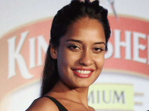 Model-actress Lisa Haydon has credited superstar and her upcoming film 'Shaukeen' co-star Akshay Kumar for improving her command over Hindi. PTI file photo